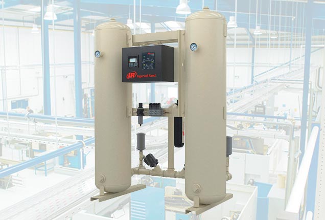 Secador de adsorción dos torres Ingersoll Rand